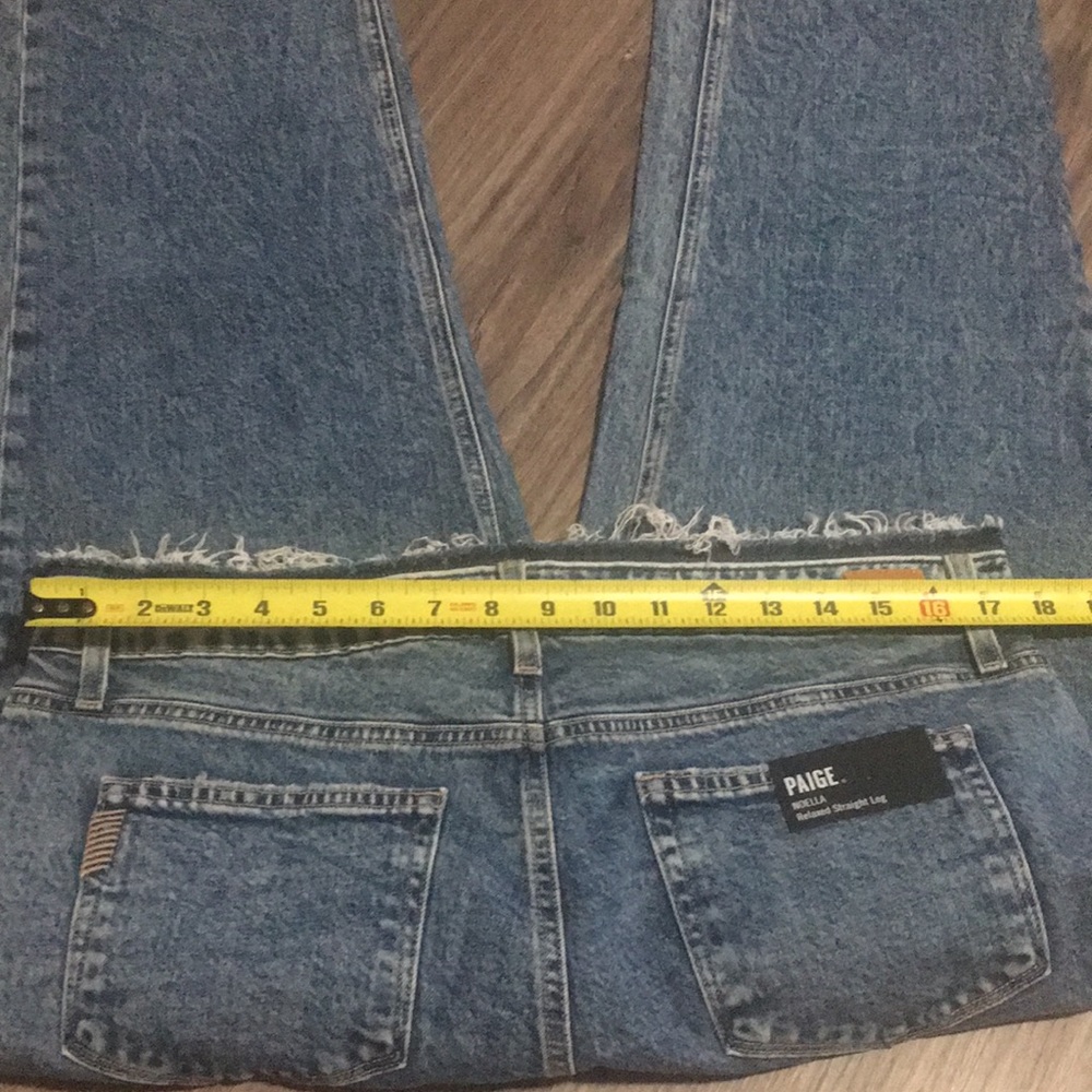 Paige Noella Straight Jean in Vedder Size 32 - Picture 14 of 14